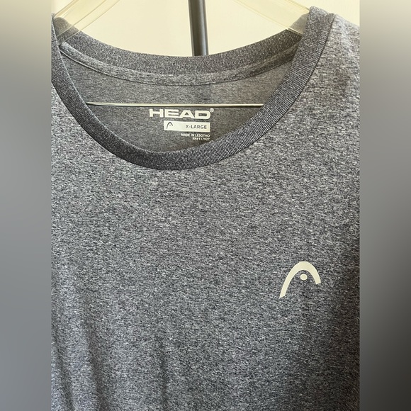 NWT HEAD Men Heather Gray Hypertek Dri-Motion T Shirt Crew Neck Reflective Sz XL - Picture 12 of 12